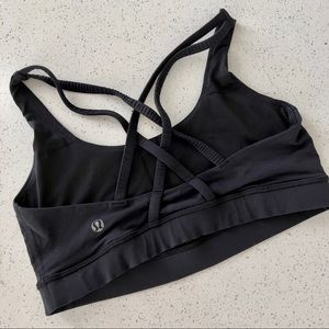 Lululemon Energy Bra Black Size 6